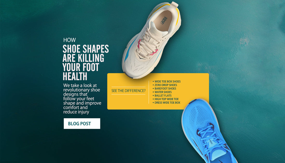 How shoe shapes are killing your foot health