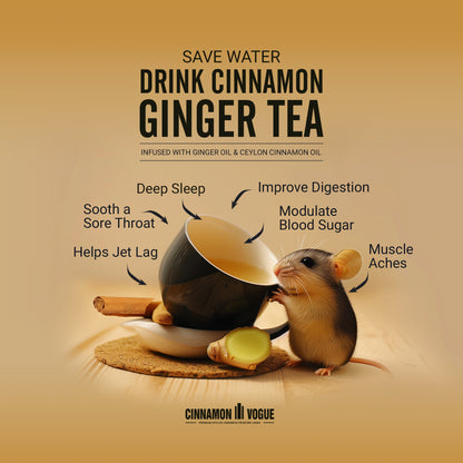 CEYLON CINNAMON GINGER TEA