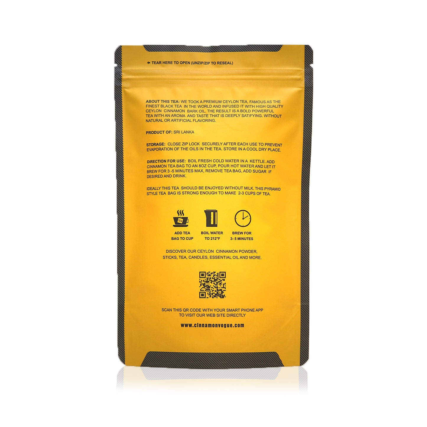 CEYON CINNAMON BLACK TEA