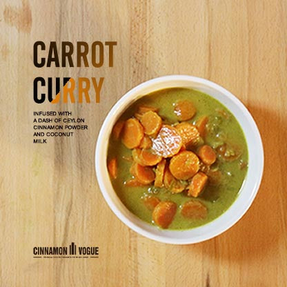 Cinnamon Carrot Curry