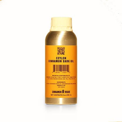 CEYLON CINNAMON BARK OIL - 240 ML (8 OZ)