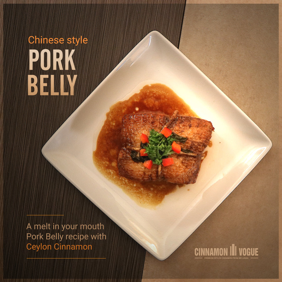 Chinese Style Cinnamon Pork Belly