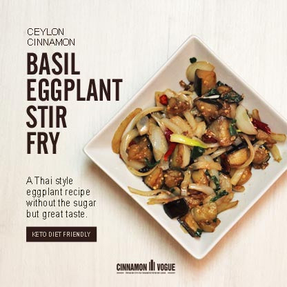 Cinnamon Basil Eggplant