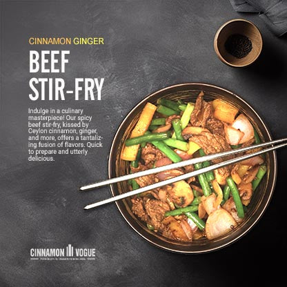 Cinnamon Beef Stir Fry