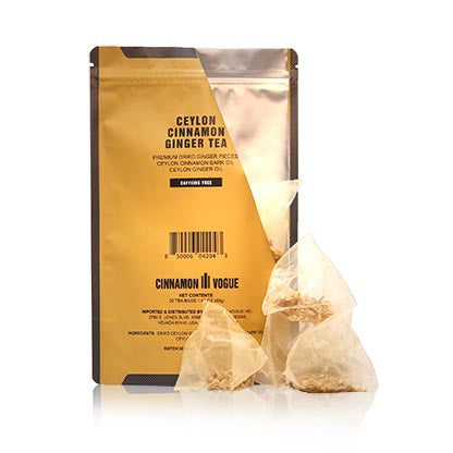 CEYLON CINNAMON GINGER TEA
