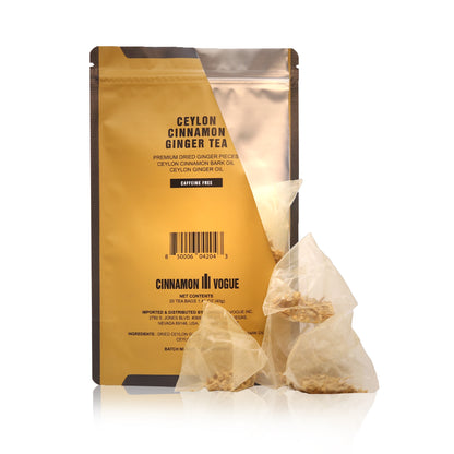 CEYLON CINNAMON GINGER TEA