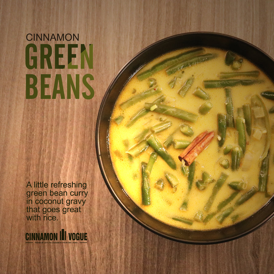 Green Beans with Ceylon Cinnamon