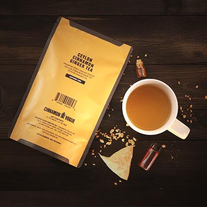 CEYLON CINNAMON GINGER TEA