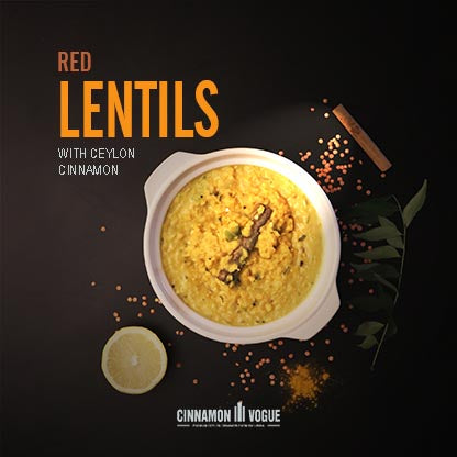 Creamy Cinnamon Red Lentil Curry